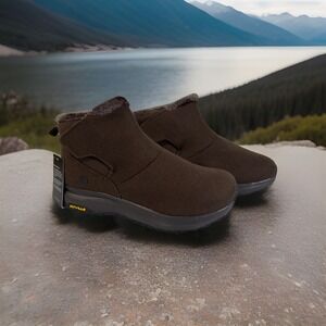 FitVille CozyCore Winter Boots V9‎ Dark Oak Men Size 12EW